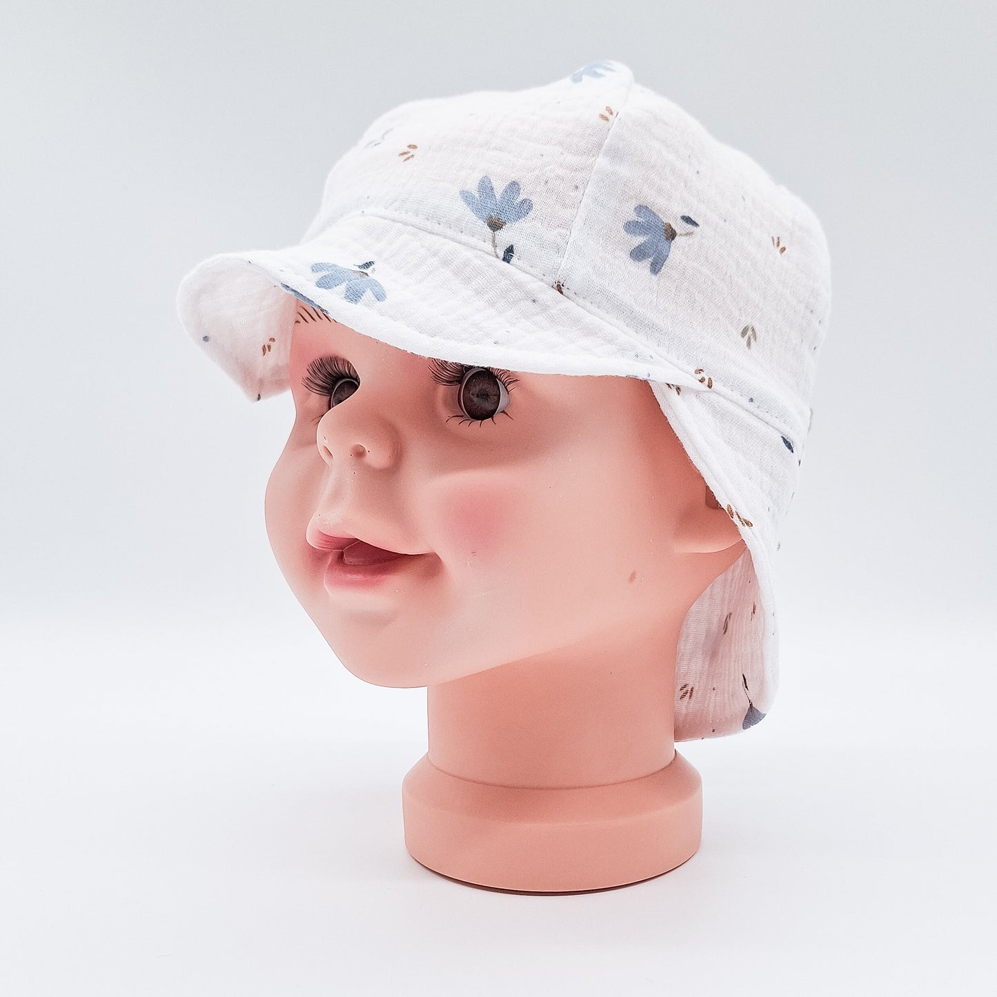 Sonnenhut Musselin Blümchen