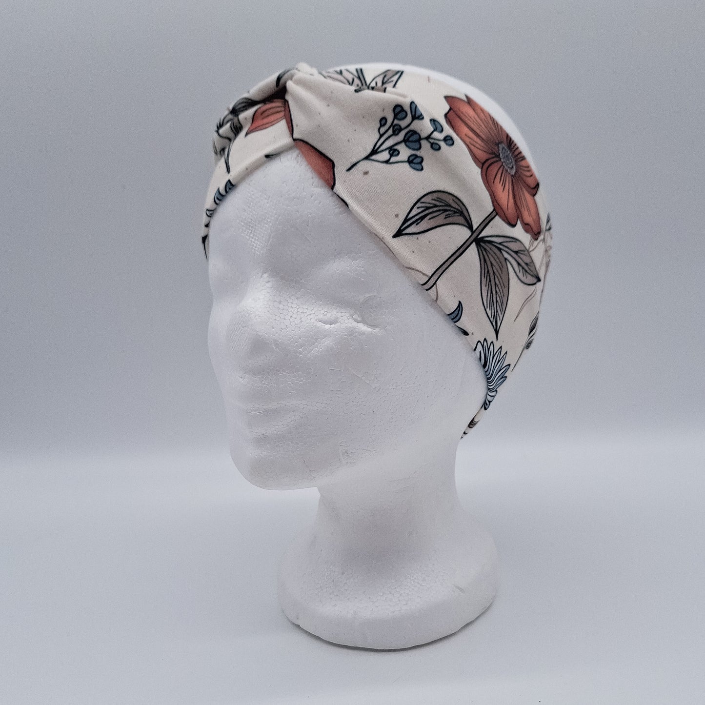 Stirnband Blumen retro