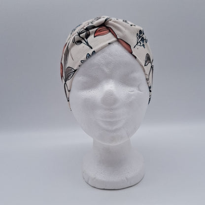 Stirnband Blumen retro