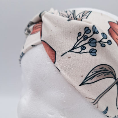 Stirnband Blumen retro