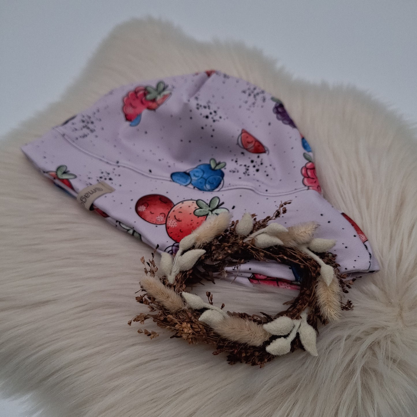 Kinder Sonnenmütze Beeren-Traum UV 50