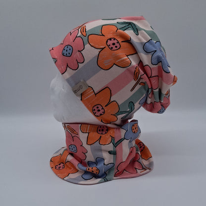 Beanie und Loop Flower Scratch
