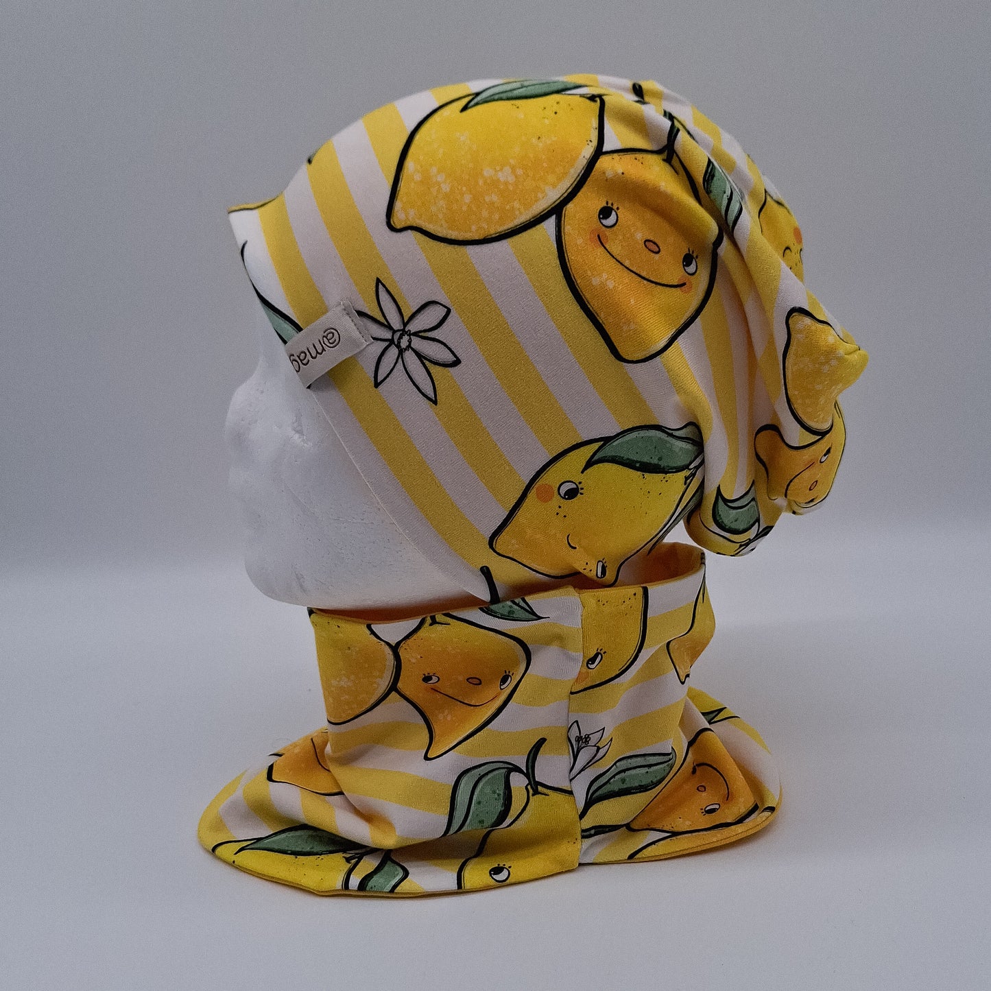 Beanie und Loop Zitroni