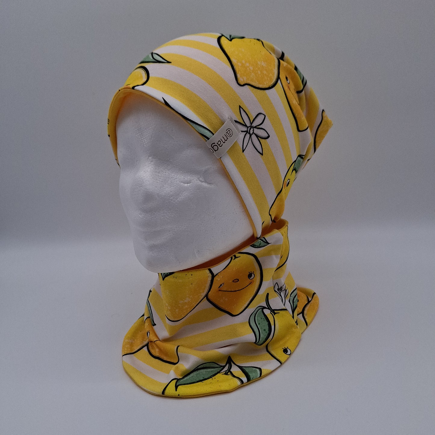 Beanie und Loop Zitroni