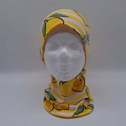 Beanie und Loop Zitroni