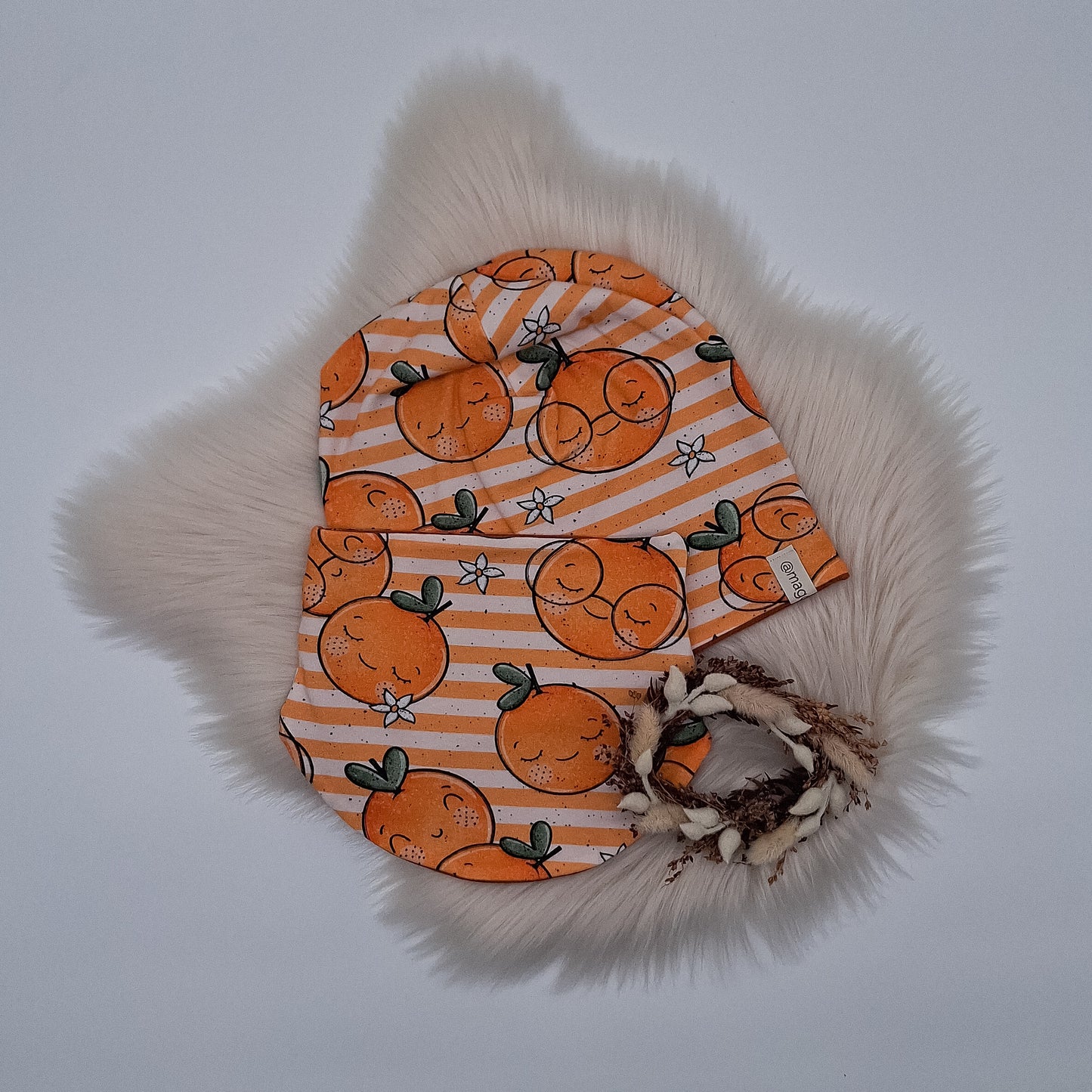 Beanie und Loop Orange