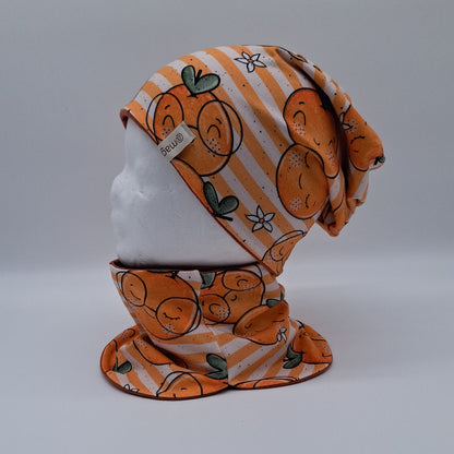 Beanie und Loop Orange