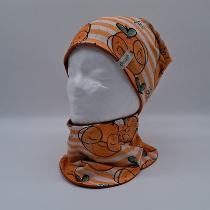 Beanie und Loop Orange