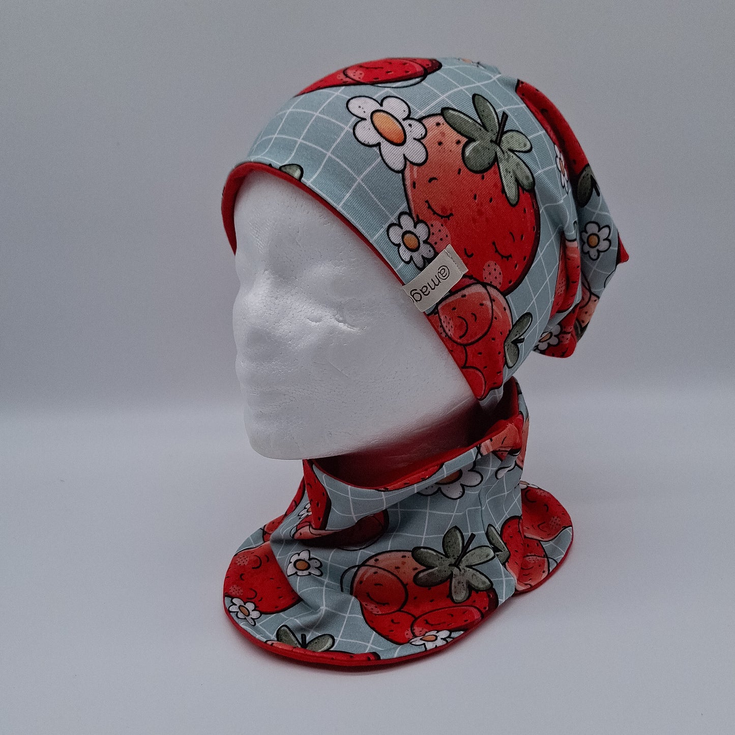 Beanie Erdbeeren mint