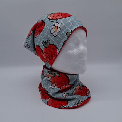 Beanie Erdbeeren mint