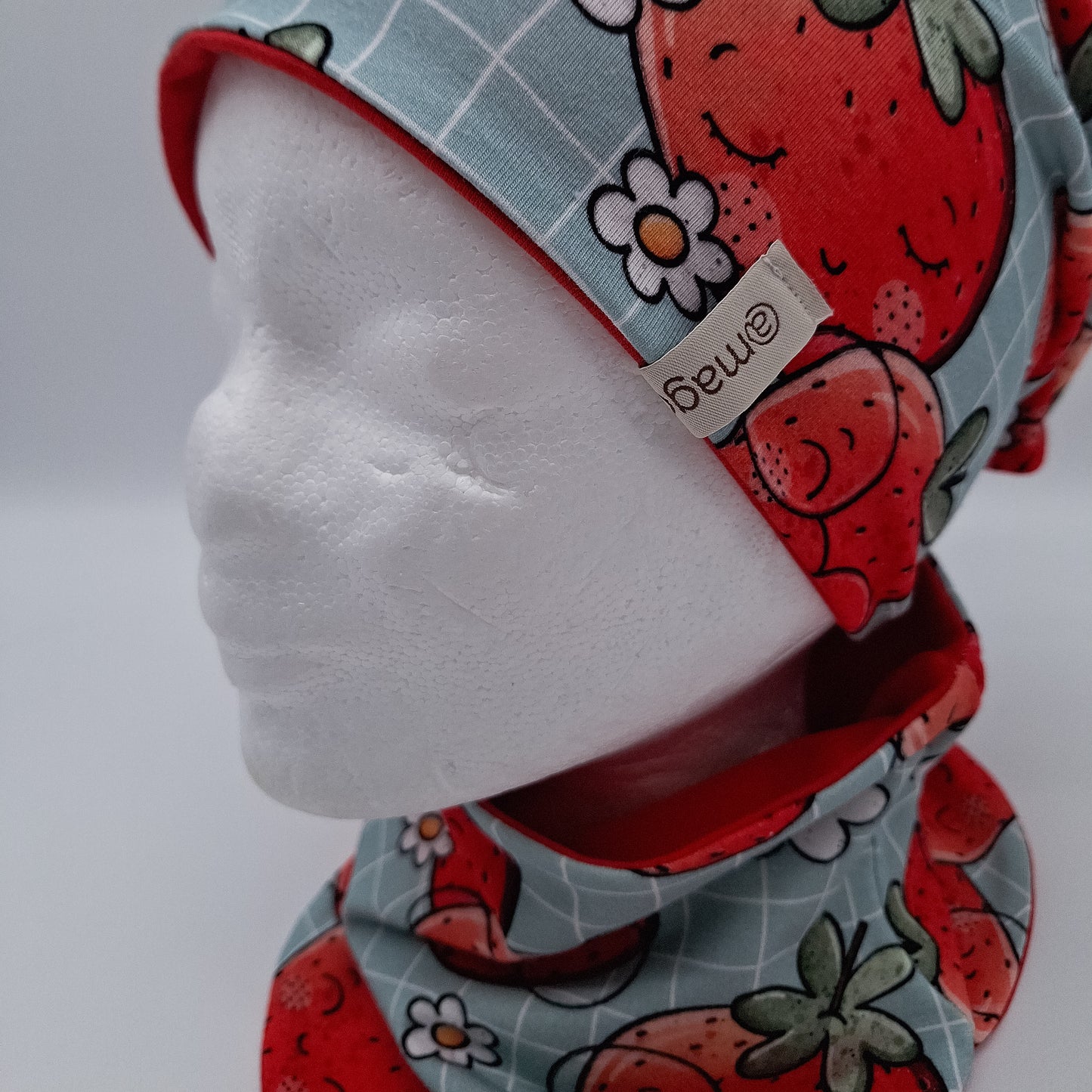 Beanie Erdbeeren mint