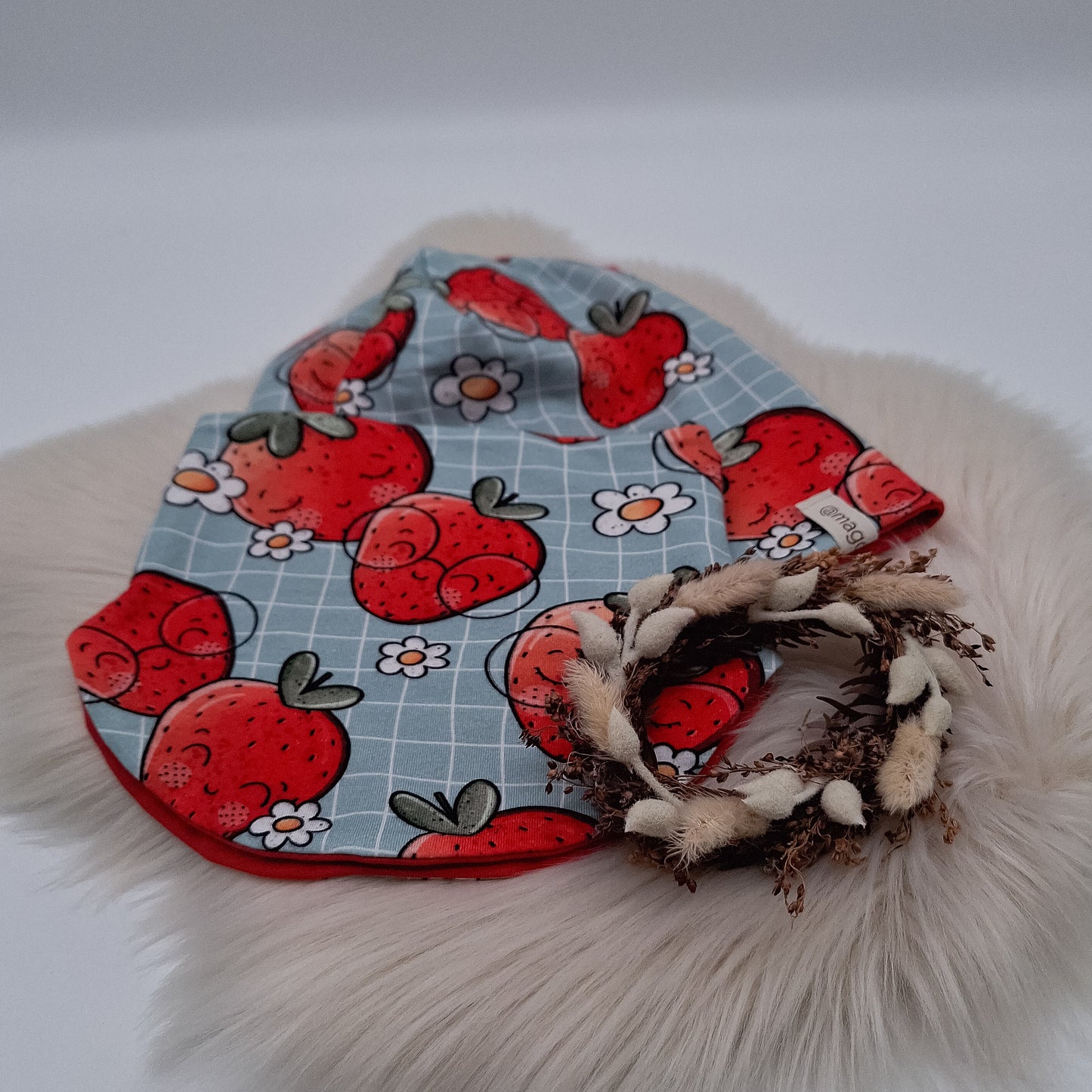 Beanie Erdbeeren mint