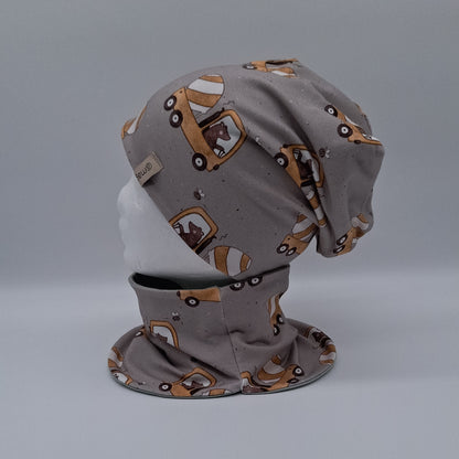 Beanie und Loop Betonmischer