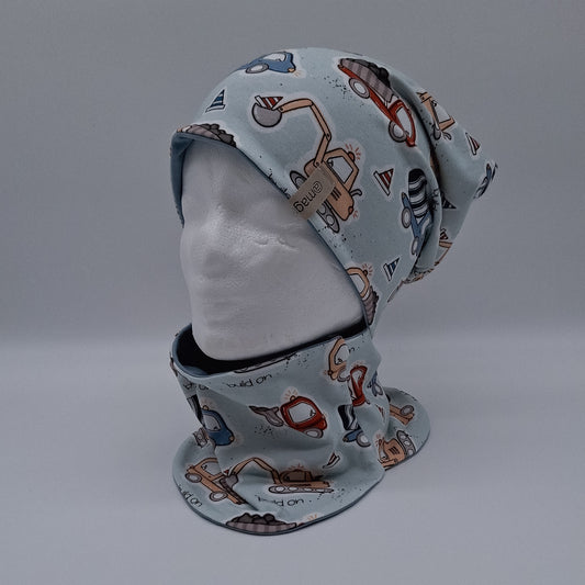 Beanie und Loop Build on Baufahrzeuge