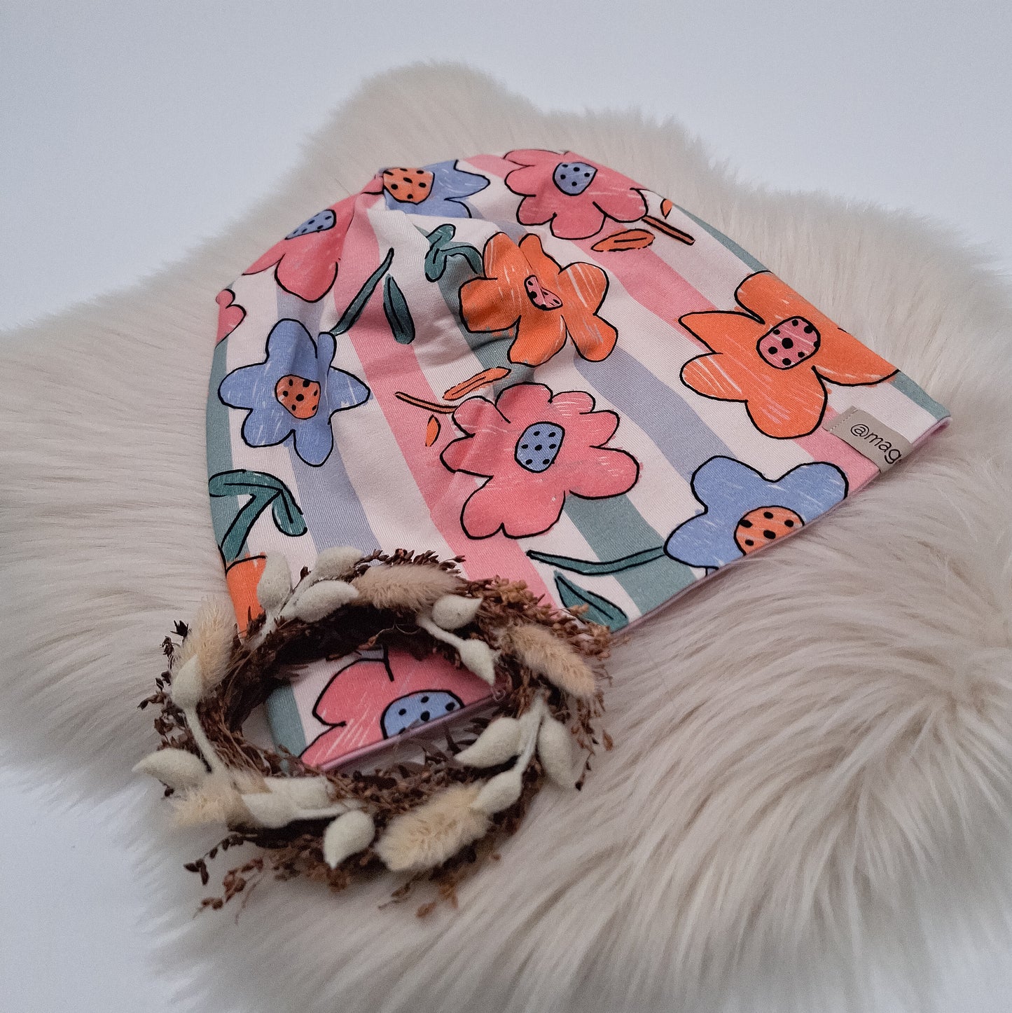 Beanie Flower Scratch