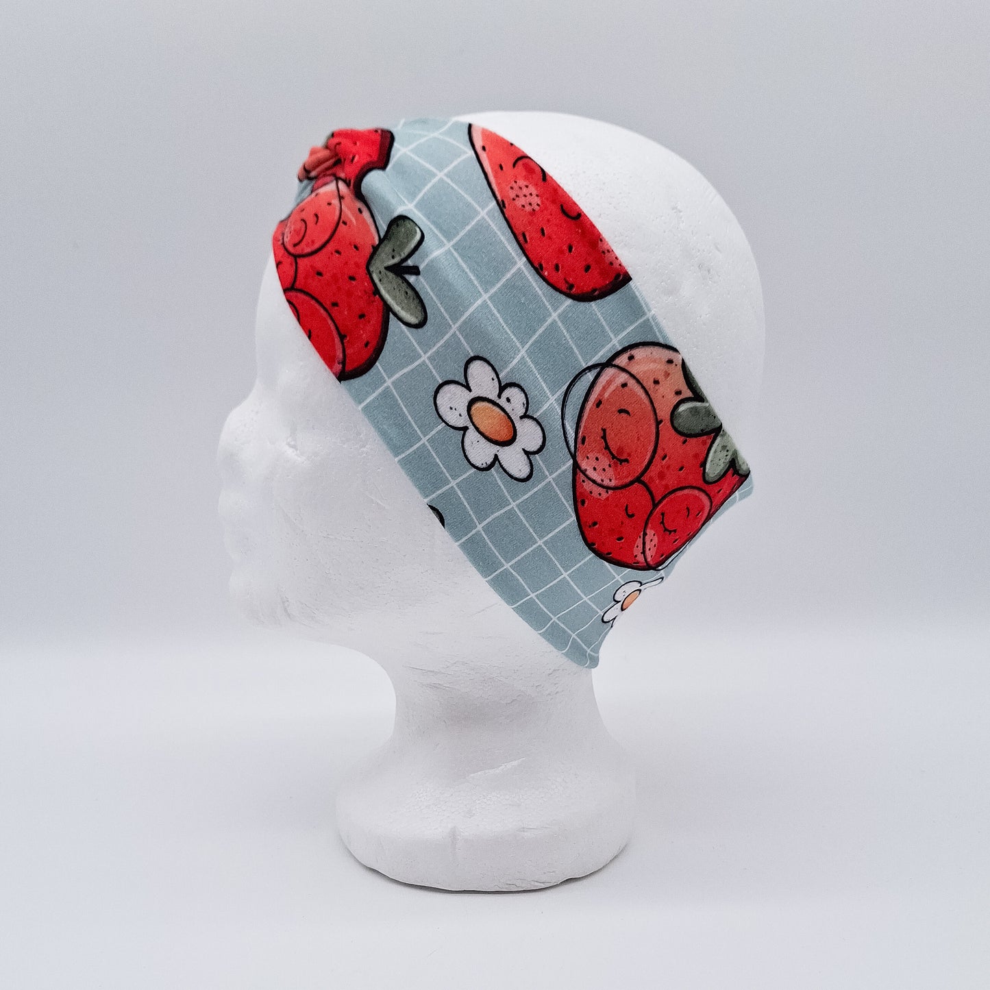 Stirnband Erdbeeren