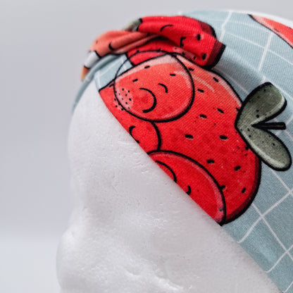 Stirnband Erdbeeren