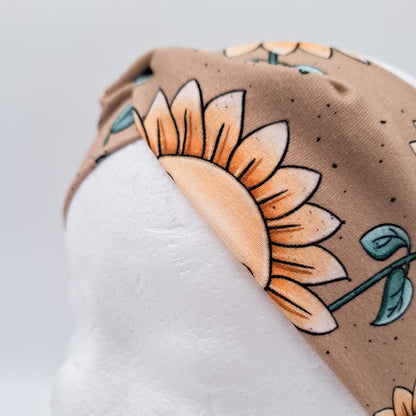 Stirnband Sonnenblume
