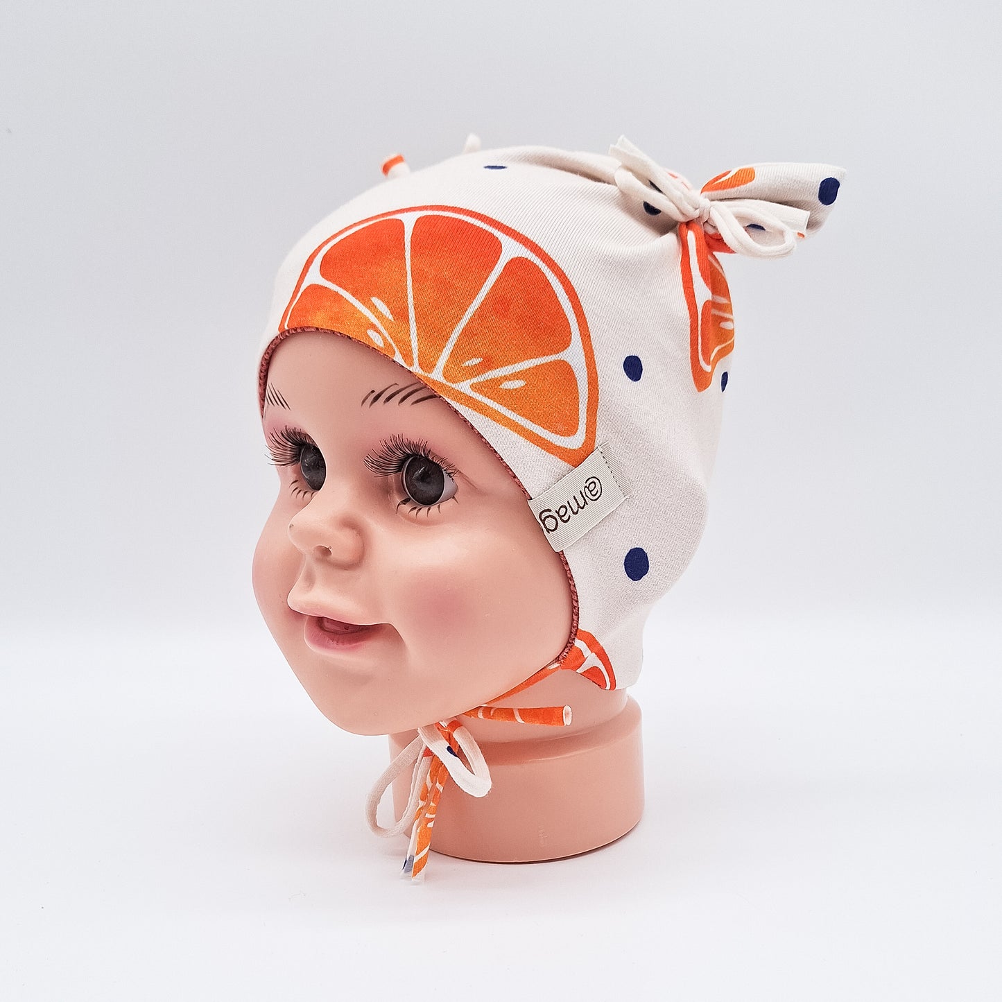 Babymütze Orangen