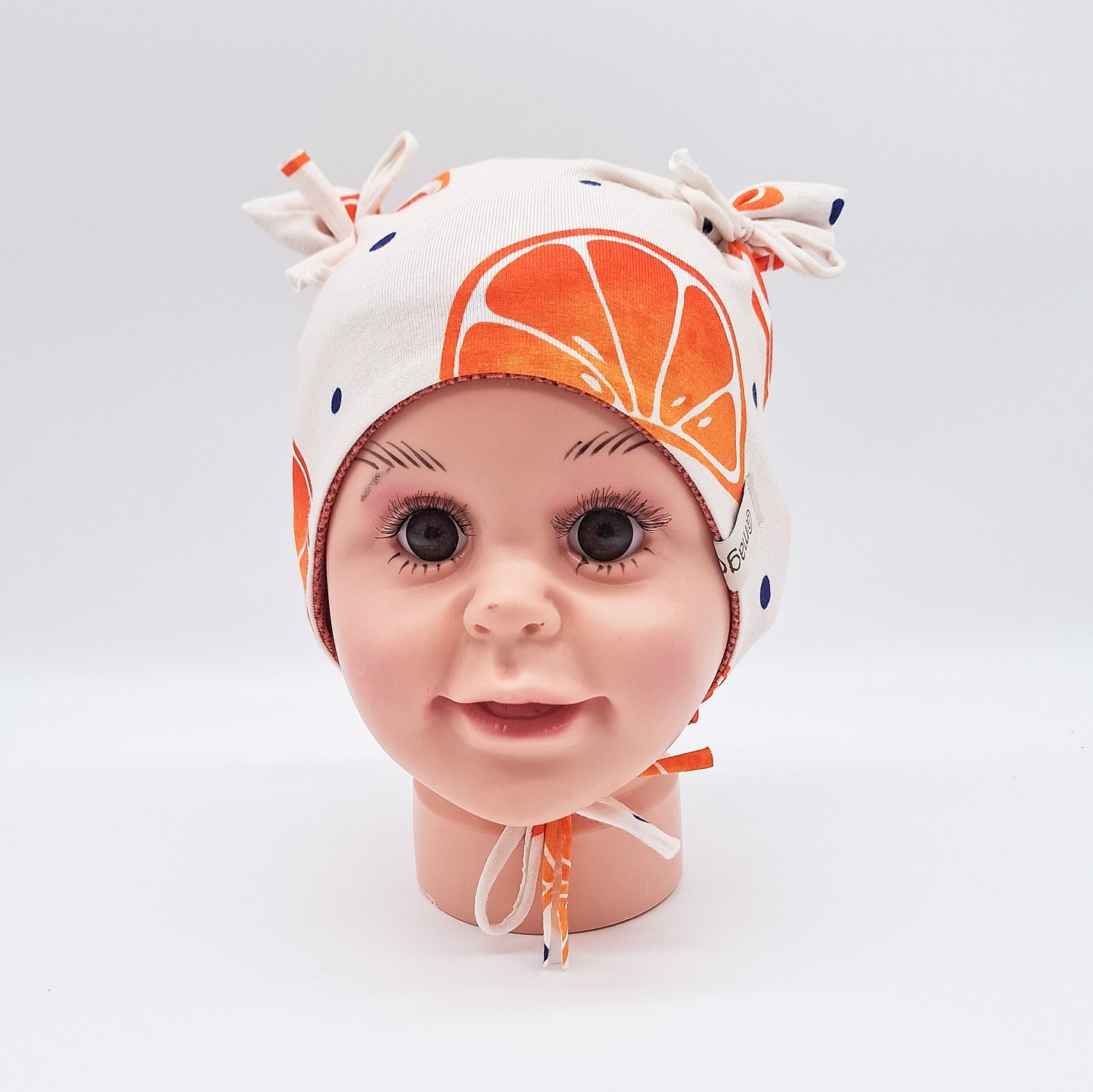 Babymütze Orangen