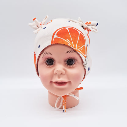Babymütze Orangen