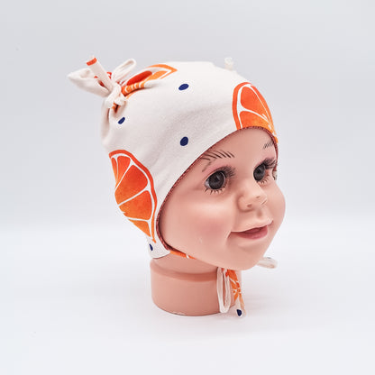 Babymütze Orangen