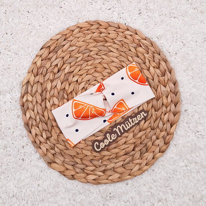 Stirnband Orangen
