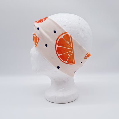 Stirnband Orangen