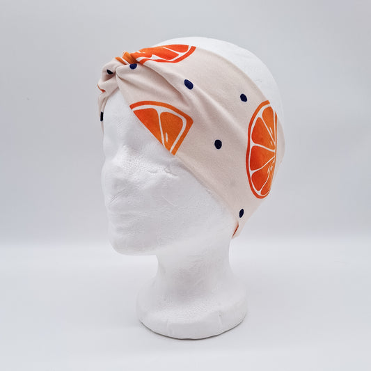Stirnband Orangen