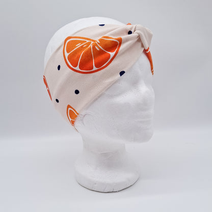 Stirnband Orangen