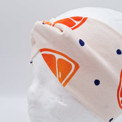 Stirnband Orangen