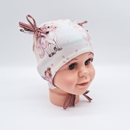 Babymütze Einhorntraum