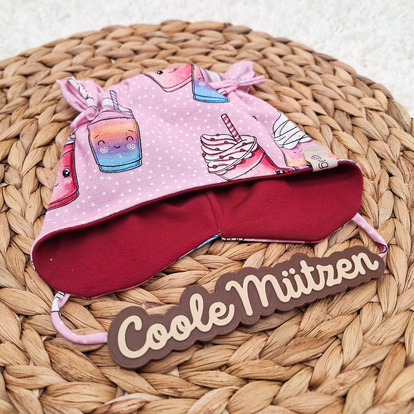 Babymütze Milchshake