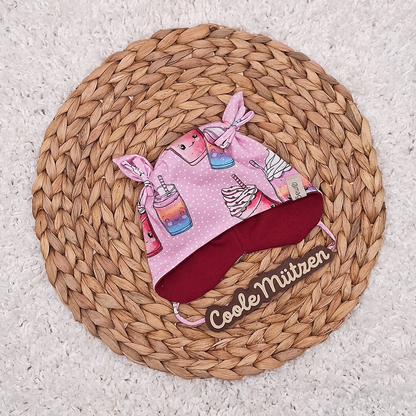 Babymütze Milchshake