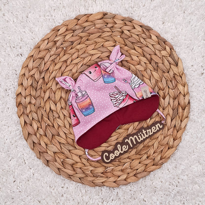 Babymütze Milchshake