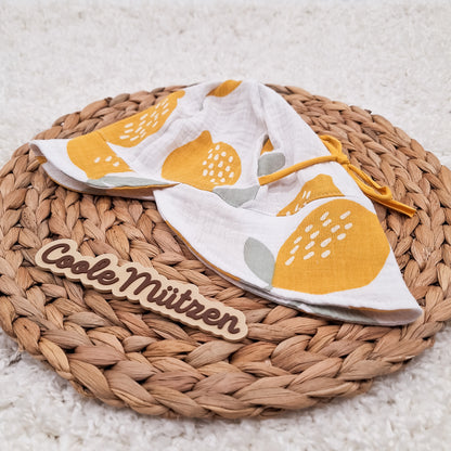 Sonnenhut Musselin Zitrone