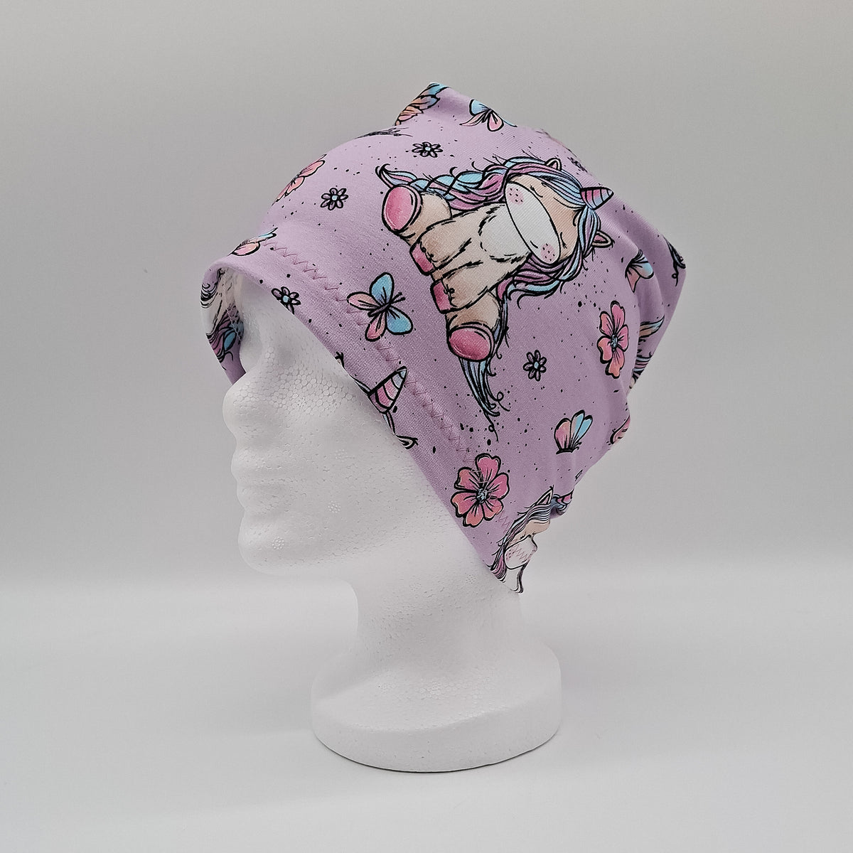 Beanie einlagig Einhorn